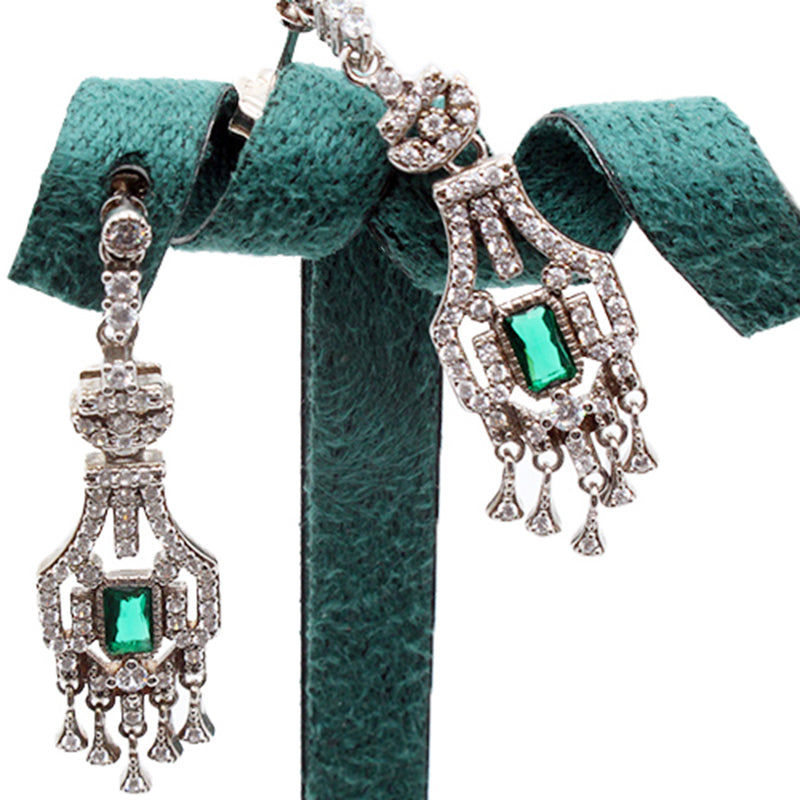 Sterling Silver Vintage Long Tassel Earrings for Women